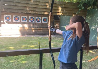 Scouts boogschieten